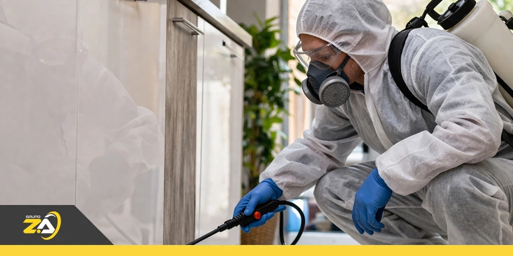 Controle de pragas e limpeza técnica