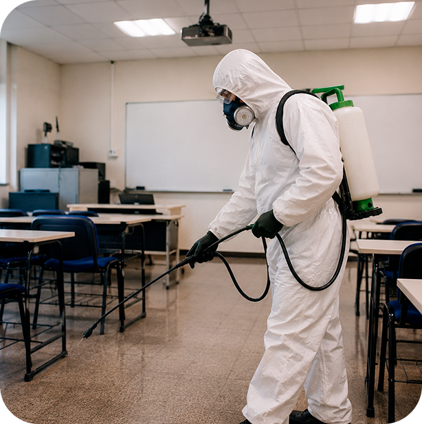 Dedetizadora Profissional para Faculdade