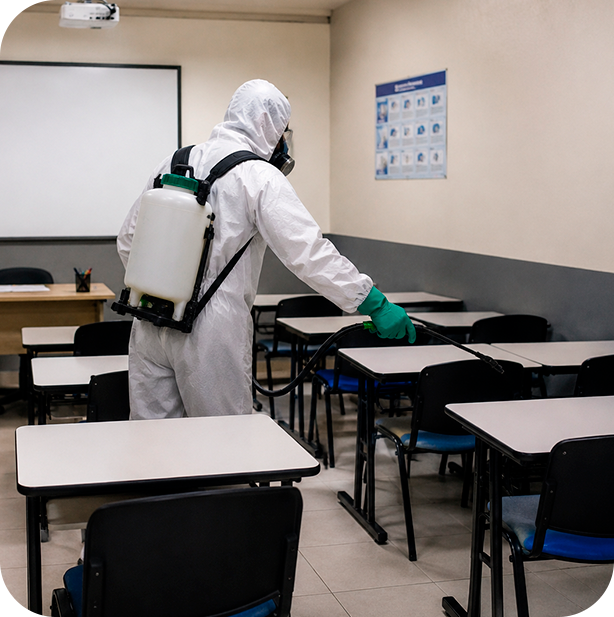 Dedetizadora Especializada em Escola de Curso Livre
