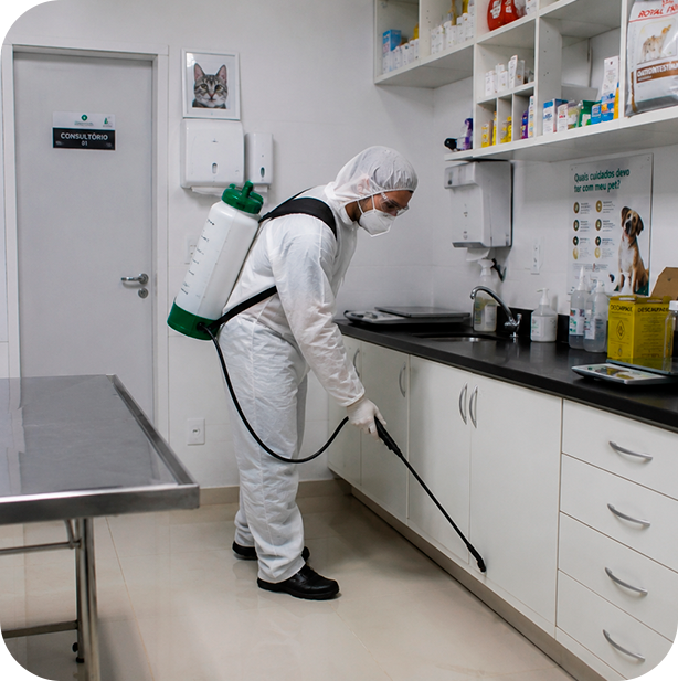 Dedetização em Clínica Veterinária