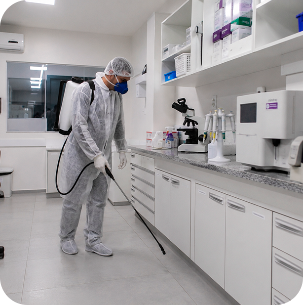 Dedetização em Laboratório de Diagnóstico