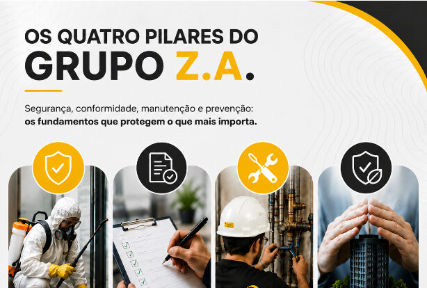 Segurança, conformidade, manutenção e prevenção: os quatro pilares que orientam cada serviço 