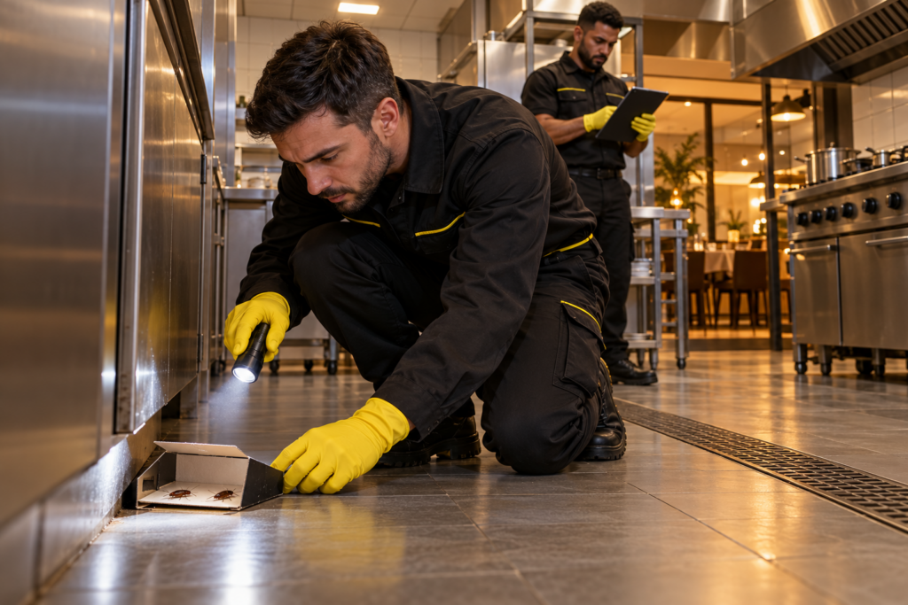 Dedetização preventiva em restaurantes e regularidade sanitária